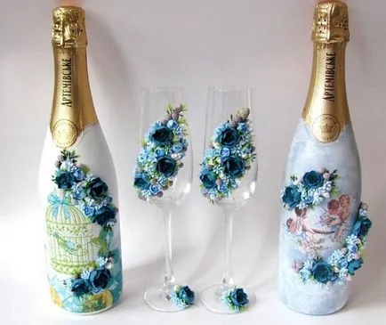 Cum frumos pentru a decora sticla cu mâinile pe o vacanță