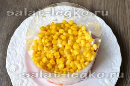 Salata de crab cu brânză 10 rețete (crabsticks salată) Salata de crab cu brânză 10 rețete