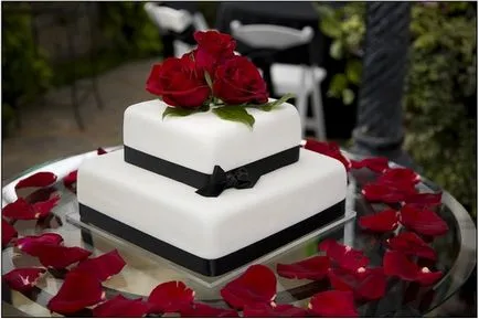 prăjituri frumoase și originale de nunta (umplutura) - decorare tort de nunta pentru mâinile tale