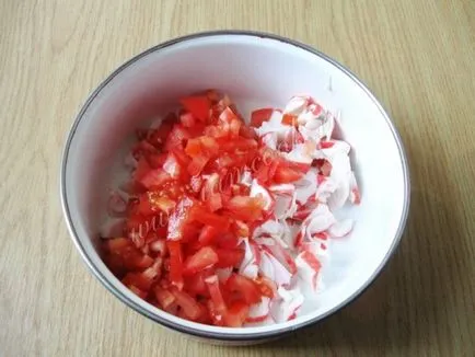 Salata de crab cu brânză 10 rețete (crab) Salata de crab cu brânză 10 rețete