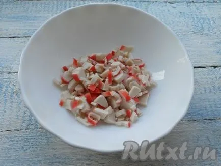 Salata de crab cu brânză 10 rețete (crab) Salata de crab cu brânză 10 rețete
