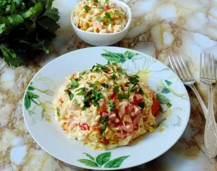 Salata de crab cu brânză 10 rețete (crab) Salata de crab cu brânză 10 rețete