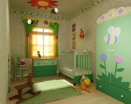 Cum se poate aranja o pepinieră (10 poze)