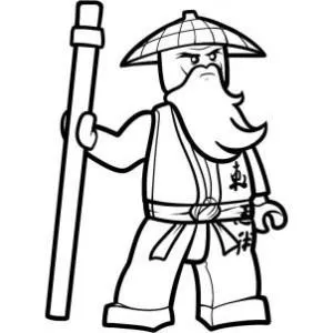 Cum de a desena un du-te lego ninja (Ninja) Cum să atragă un ninja lego du-te