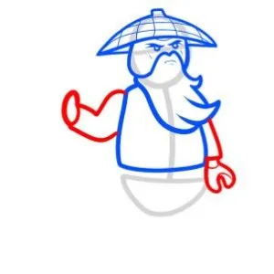 Cum de a desena un du-te lego ninja (Lego) Cum să atragă un ninja lego du-te