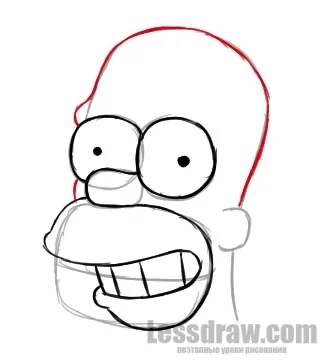 Cum să atragă Homer Simpson, lessdraw