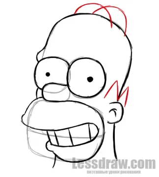 Cum să atragă Homer Simpson, lessdraw