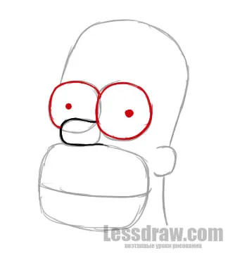 Cum să atragă Homer Simpson, lessdraw