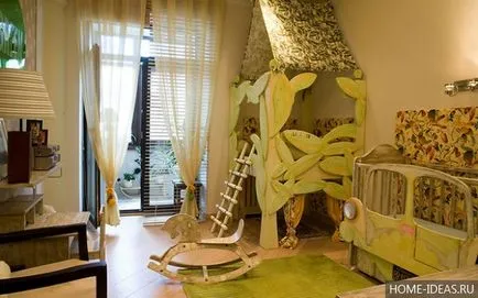 Cum de a decora pepinieră, fotografii pentru copii de interior (foto) Cum de a decora pepinieră, imagini pentru copii de interior