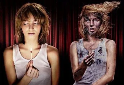 Cum se pot combina două fotografii în Photoshop, kaksdelatpravilno