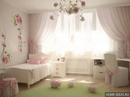 Cum de a decora pepinieră, fotografii pentru copii de interior (emite) Cum de a decora pepinieră, imagini pentru copii de interior