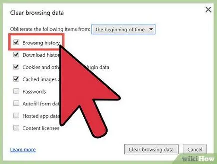 Cum de a șterge istoria browser-ului Chrome