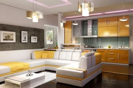 Cum de a separa bucataria de camera intr-un apartament studio (38 poze) Tipurile de partiții ca zone izola