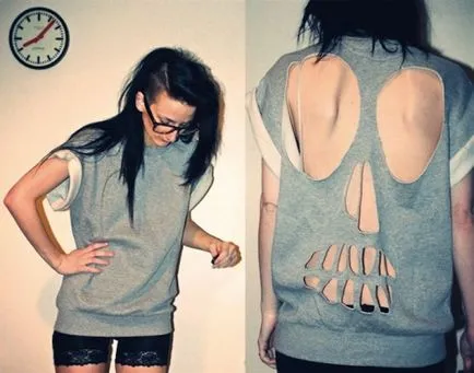Cum de a modifica un tricou cu propriile mâini, Blogger annaangel on-line 24 aprilie 2013, o bârfă (T-shirt) Cum de a modifica un tricou cu propriile mâini, Blogger annaangel on-line 24 aprilie 2013, o barfa
