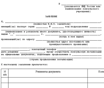 Care este procedura de legalizare a documentelor
