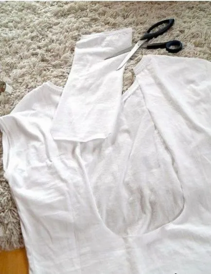 Cum de a modifica un tricou cu propriile mâini, Blogger annaangel on-line 24 aprilie 2013, o bârfă (T-shirt) Cum de a modifica un tricou cu propriile mâini, Blogger annaangel on-line 24 aprilie 2013, o barfa