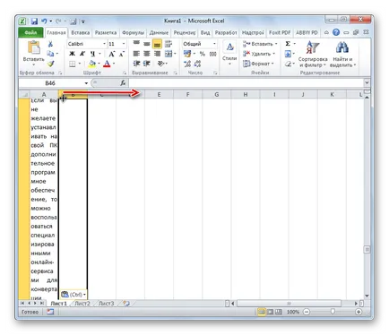 Cum de a converti Word în Excel