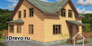 Cum de a construi un pătrat casa jurnal cu două etaje, cu mâinile sale (cu două etaje) Cum de a construi un pătrat casa jurnal cu două etaje, cu mâinile lor