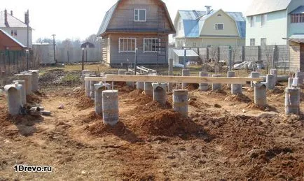 Cum de a construi un pătrat casa jurnal cu două etaje, cu mâinile lor (lor) Cum de a construi un pătrat casa jurnal cu două etaje, cu mâinile lor