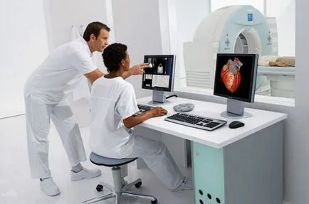Kt inimii și a vaselor coronare - ceea ce indică înregistrarea pe un studiu (nave) Kt inimii și a vaselor coronare - care arata la studiul de înregistrare