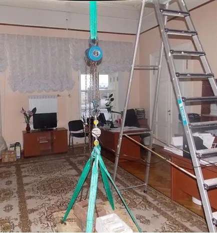Fixarea candelabru din plafonul de diferite tipuri (ghid video)