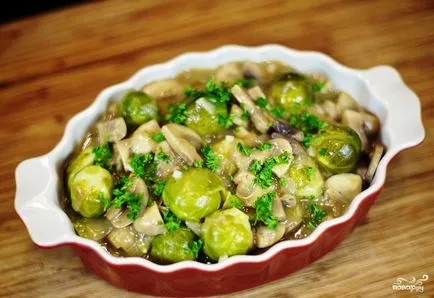 Cum de a găti varza de Bruxelles 9 Rețete (Cook) Cum de a găti rețete varză de Bruxelles 9