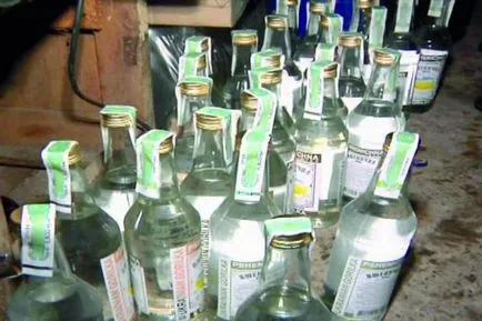Cum de a verifica dacă este sau nu vodca contrafăcut