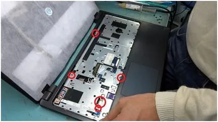 Cum să dezasamblați laptopul Acer Aspire v5-571