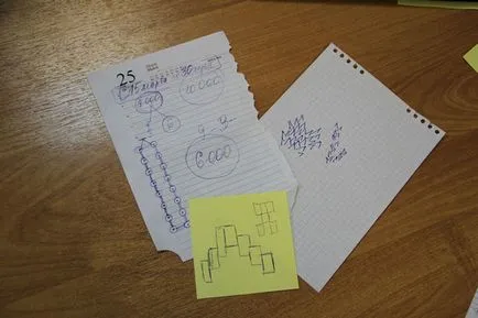 Cum să descifreze desene involuntare pe suportul de hârtie - doi plus doi