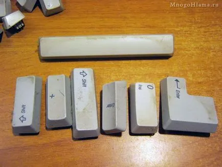 Cum să demontați și să se spele tastatura (tastatura) Cum să demontați și se spală tastatura