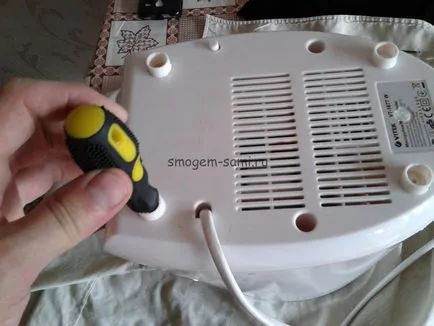 Cum să demontați polizorul un exemplu electric VITEK vt-1677 se smogom