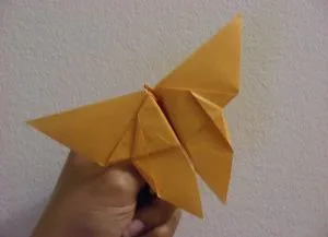 Cum sa faci un fluture din hârtie (hârtie) Cum sa faci un fluture de hîrtie