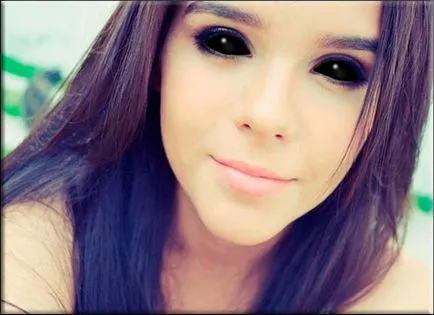 Cum sa faci un ochi negru în fotografie ca un demon cu ajutorul Photoshop