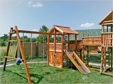 Cum de a face slide-uri pentru copii, cu propriile lor mâini - tobogan pentru copii pentru a fi interogate (foto) (copil) Cum de a face slide-uri pentru copii, cu propriile lor mâini - tobogan pentru copii pentru a fi interogate (foto)