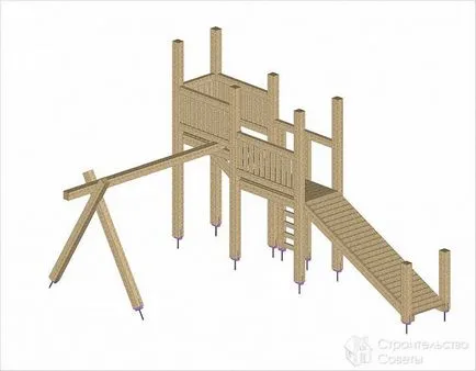 Cum de a face slide-uri pentru copii, cu propriile lor mâini - tobogan pentru copii pentru a fi interogate (foto) (modul de a face slide-uri pentru copii cu propriile lor mâini) Cum de a face slide-uri pentru copii, cu propriile lor mâini - tobogan pentru copii pentru a fi interogate (foto)