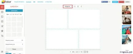 Cum de a face un colaj de fotografii online gratis, calculator pentru manechine
