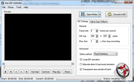 Cum sa faci un gif de la video - revizuire a 8 programe (programe) Cum de a face un gif de la video - recenzie 8 programe