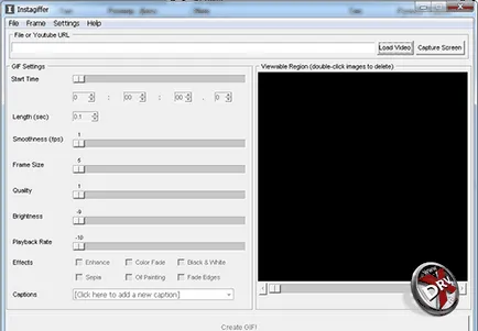Cum sa faci un gif de la video - revizuire a 8 programe (programe) Cum de a face un gif de la video - recenzie 8 programe