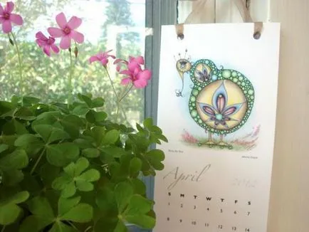 Cum de a face un calendar cu propriile mâini