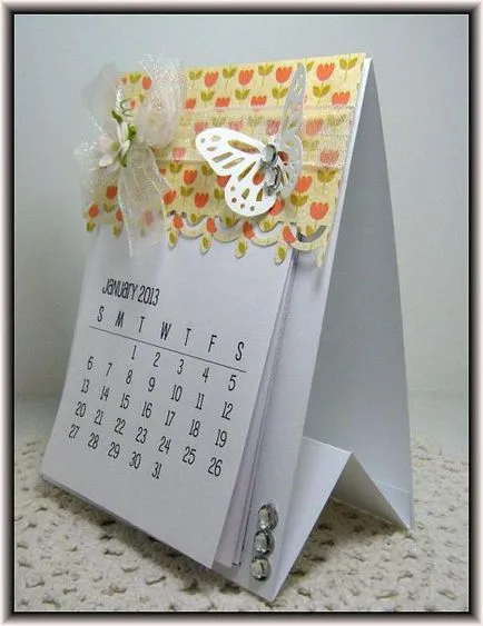 Cum de a face un calendar cu propriile mâini