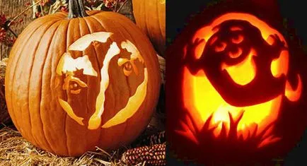 Cum sa faci un dovleac de Halloween frumos (foto), de colorat, de fabricație
