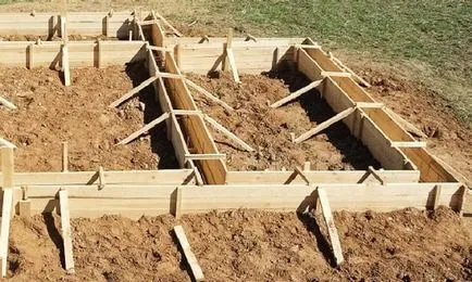 Cum de a face o fundație cu bandă sau pas cu pas mâinile