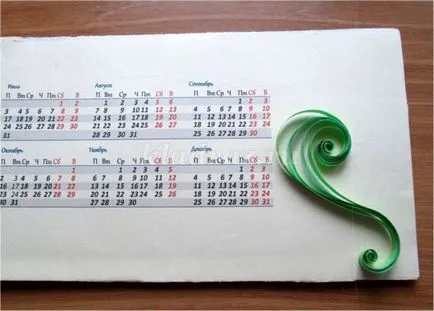 Cum de a face un calendar pentru desktop cu mâinile de hârtie (calendar) Cum de a face un calendar pentru desktop cu mâinile de hârtie