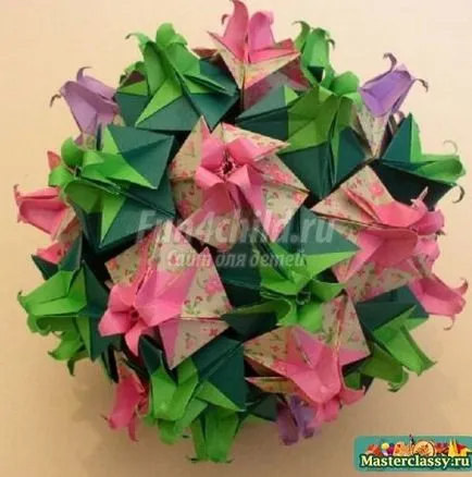 Cum de a face origami de hârtie foto, ideile și cursuri de masterat