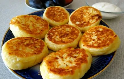 Cum de a face prăjituri brânză de brânză de vaci la domiciliu, reteta de cheesecakes delicioase (branza de vaci) Cum de a face prăjituri brânză de brânză de vaci la domiciliu, rețeta de cheesecakes delicioase
