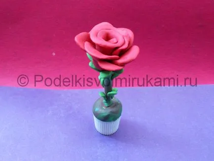 Cum sa faci o floare din plastilină (modelare lut) Cum sa faci o floare din plastilină
