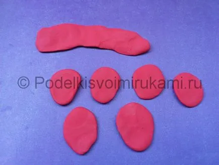 Cum sa faci o floare din plastilină (do) Cum sa faci o floare din plastilină