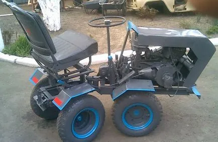 Cum se face un tractor cu mâinile sale (de casă) (arme) Cum se face un tractor cu mâinile sale (de casă)