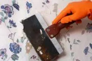 Cum pentru a elimina tapet lavabil de pe perete rapid la domiciliu (tapet) Cum pentru a elimina tapet lavabil de pe perete rapid la domiciliu