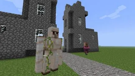 Cum de fier golem în Minecraft, Minecraft 1 (golem) Cum de a face Golem de Fier în Minecraft, Minecraft 1